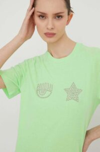 Bavlněné tričko Chiara Ferragni EYE STAR