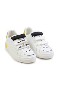 Dětské kožené sneakers boty Marc Jacobs