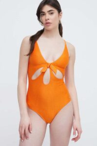 Jednodílné plavky Pepe Jeans oranžová