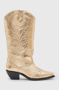 Westernové kožené boty AllSaints Dolly Boot dámské