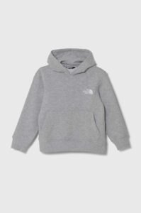 Mikina The North Face OVERSIZED HOODIE šedá