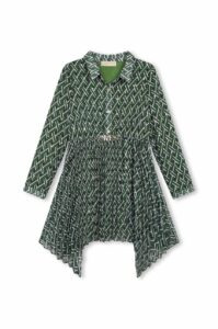 Dívčí šaty Michael Kors zelená