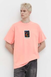 Bavlněné tričko Volcom x ARTHUR LONGO