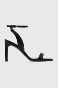 Kožené sandály Calvin Klein HEEL SANDAL 90