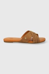 Semišové pantofle UGG Kenleigh Slide dámské
